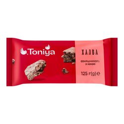 Халва соняшникова Toniya з какао 125 г