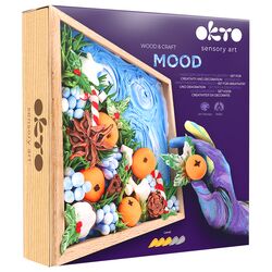 Набір для творчості ОКТО Wood&Craft Настрій Радість 21х21 см