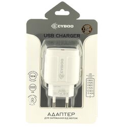 Адаптер для зарядки мереживний Cyboo USB
