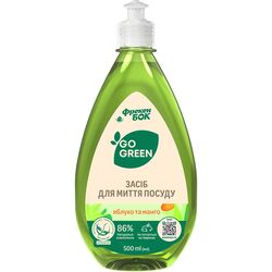 Засіб для миття посуду Фрекен Бок GO GREEN Яблуко, манго 500 мл