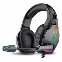 Навушники накладні дротові з гарнітурою REAL-EL GDX-7780 чорні