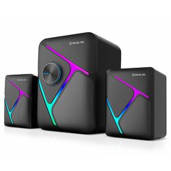 Система акустична мультимедійна REAL-EL M-320 USB чорна