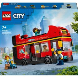 Конструктор LEGO City Червоний двоповерховий екскурсійний автобус 60407