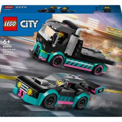 Конструктор LEGO City Автомобіль для перегонів й автовоз 60406