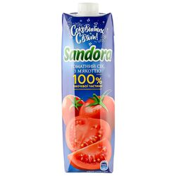 Сік Sandora Томатний з м'якоттю 0,95 л