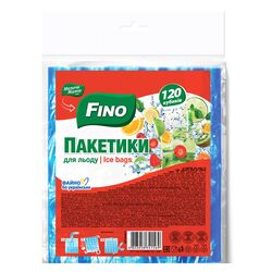 Пакети для заморозки льоду FINO 120 куб/пач