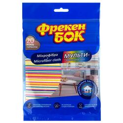 Серветка для прибирання мультифункціональна мікрофібра Фрекен Бок 30х30 см