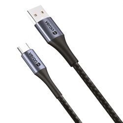 Кабель USB-Type-C Veron NC09 чорний