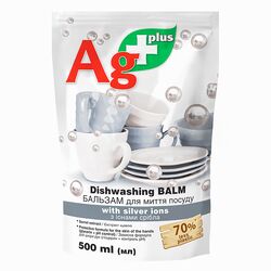 Бальзам для миття посуду Bio Formula Аg+, дой-пак 500 мл