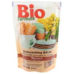 Бальзам для миття посуду Bio Formula Гірчиця дой-пак 500 мл