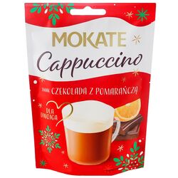 Напій капучино MOKATE зі смаком апельсина та шоколада 40 г