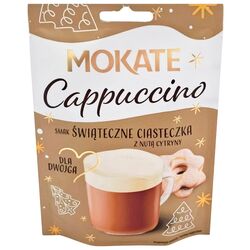 Напій капучино MOKATE зі смаком різдвяного печива 40 г