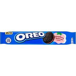 Печиво-сендвіч з какао Oreo з начинкою полуниці та чізкейку 95 г
