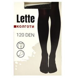 Колготи жіночі Lette 120 den розмір в асортименті