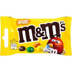 Драже глазуроване M&M's з арахiсом та молочним шоколадом 45 г