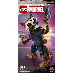 Конструктор LEGО Marvel Ракета й малюк Ґрут 76282