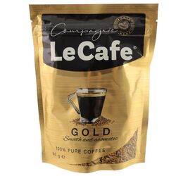 Кава розчинна сублімована Le Cafe Gold дой-пак 200 г