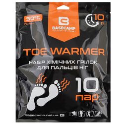 Набір грілок хімічних для пальців ніг BASE CAMP 10 пар/уп