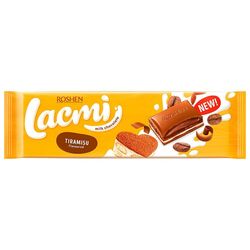 Шоколад молочний ROSHEN Lacmi начинка Тірамісу та печиво 295 г