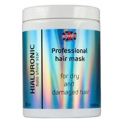 Маска для сухого волосся RONNEY Holo Shine Star Гіалуронова 1 л