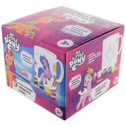 Чашка керамічна декоративна My Little Pony Подруги Санні + фарби для розпису