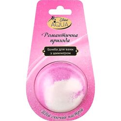 Бомба для ванн з шимером Aqua Shine Романтична пригода 145 г