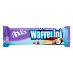 Батончик вафельний Milka Waffelini зі смаком кокосу 31 г