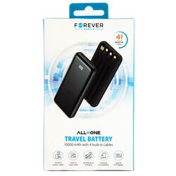 Пристрій зарядний PowerВank Forever TB-411 чорний 10000 mAh