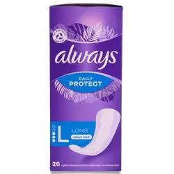 Прокладки щоденні ALWAYS Daily Protect Long 26 шт/пач