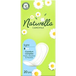 Прокладки щоденні NATURELLA Camomile Light 20 шт/пач