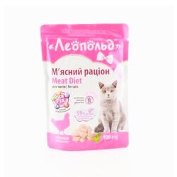 Корм для котів Леопольд пауч 100 г птиця