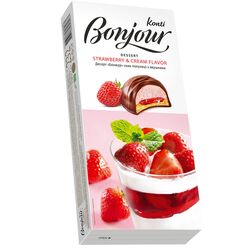 Десерт Бонжур Полуниця з вершками 232 г