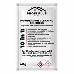 Порошок для очищення димоходів Profi Plus 40 г