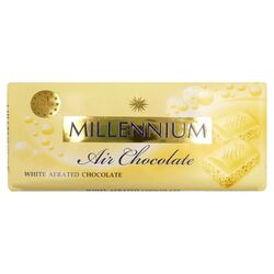 Шоколад білий пористий Millennium 85 г