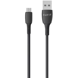 Кабель USB-Micro USB HAVIT HV-CB618C чорний
