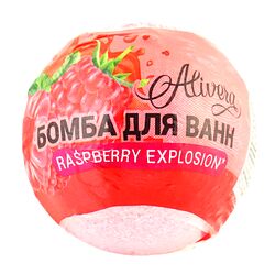 Бомба для ванни Alivera Raspberry explosion 75 г