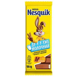 Шоколад молочний Nesquik начинка з молоком 100 г