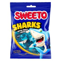 Цукерки желейні SWEETO Акули 100 г