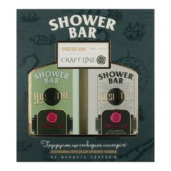 Набір подарунковий чоловічий Liora Shower-bar Craft: гель-шампунь 2 шт