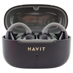 Навушники вставні бездротові з гарнітурою HAVIT OWS910 TWS чорні