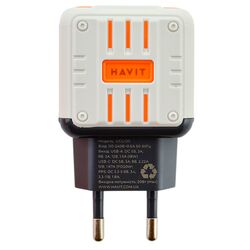 Адаптер для зарядки мережевий HAVIT UCG130 GaN USB-A, USB-C
