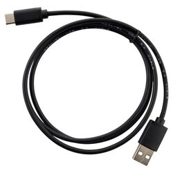 Кабель USB-Type-C REAL-EL чорний 1 м