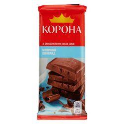 Шоколад молочний Корона 85 г