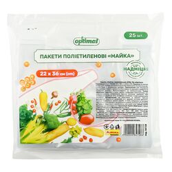 Пакети майка поліетиленові Optimal №36 25 шт/уп