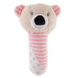 Іграшка для малюків м'яка Tender Toys Ведмедик 8х6х14 см