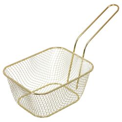 Кошик для закусок металевий з ручкою Excellent Houseware