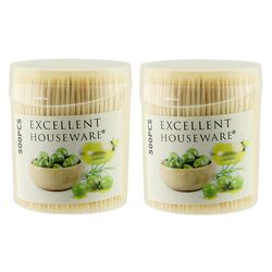 Набір зубочисток Excellent Houseware 2х500 шт/уп