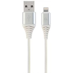 Кабель USB-Lightning Cablexpert CC-USB2B-AMLM-BW2 білий 2 м