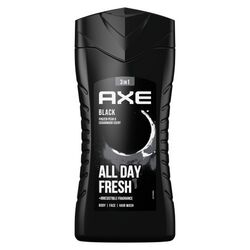 Гель для душу чоловічий 3в1 Axe Black 250 мл