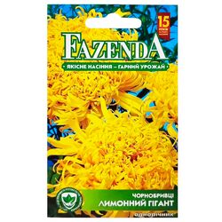 Насіння Квіти FAZENDA Чорнобривці лимонний гігант 0,5 г